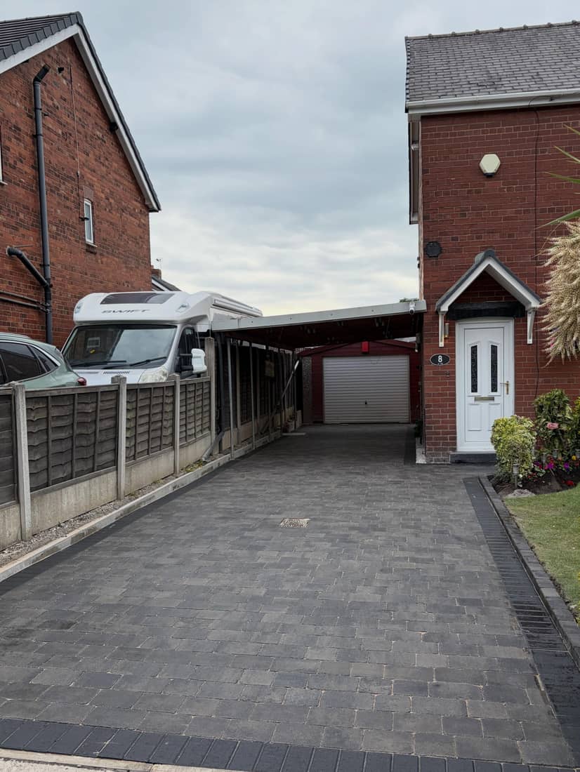 Block paving driveways after 1