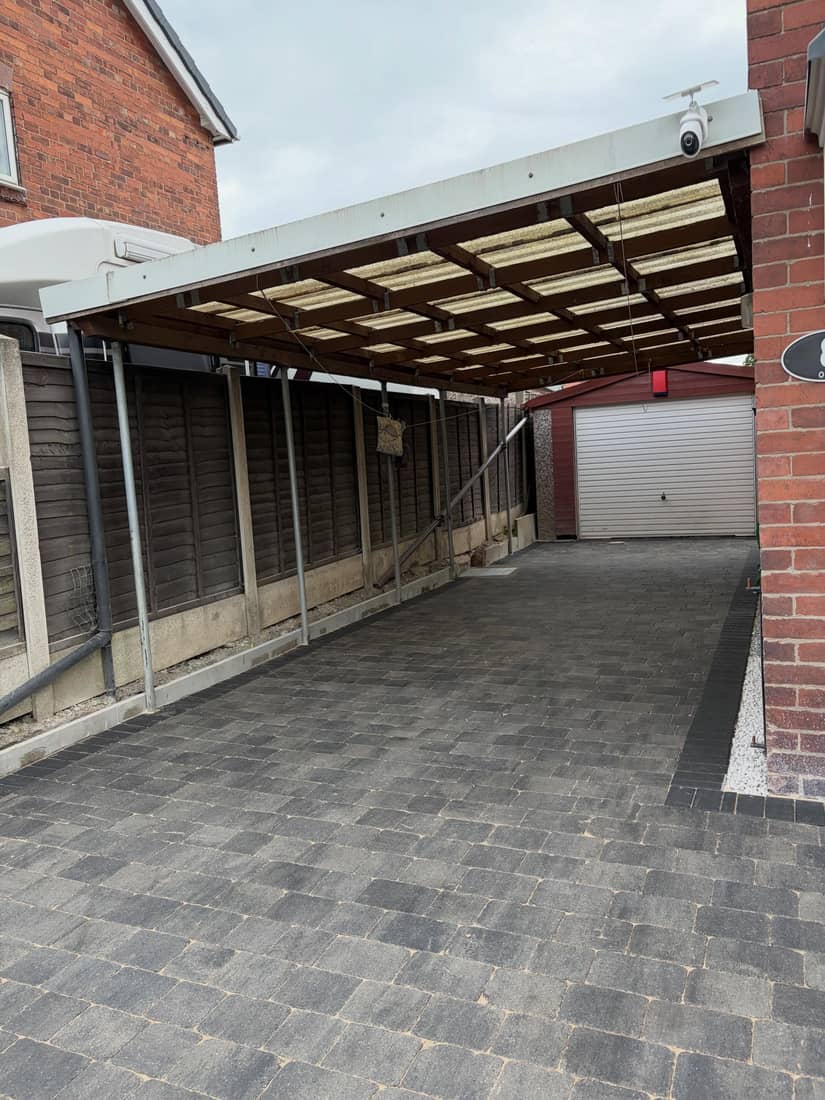 Block paving driveways after 2