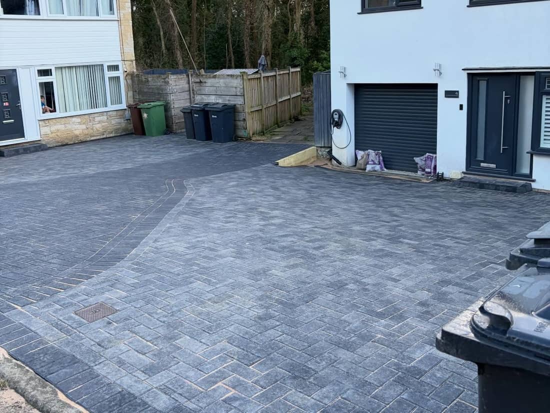 Block paving driveways after 5