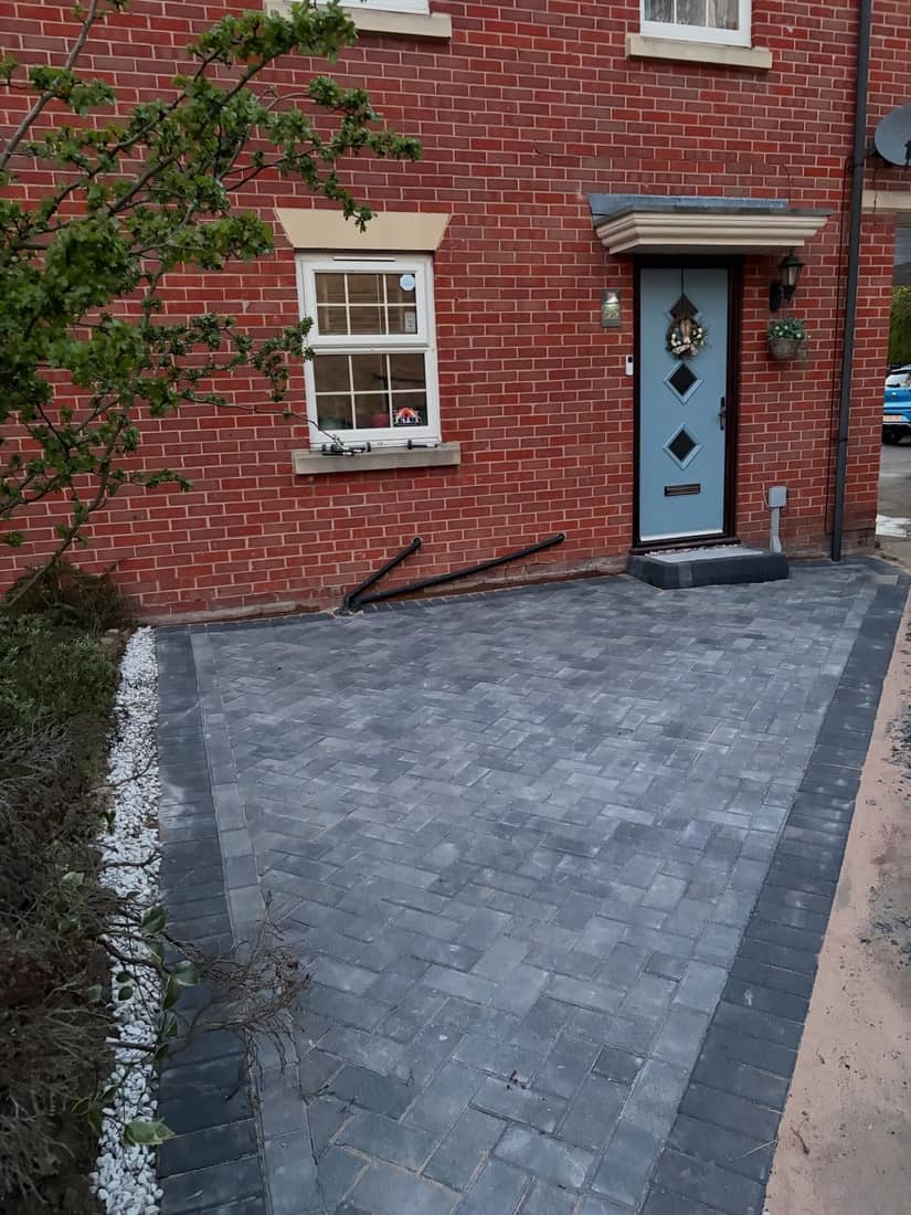 Block paving driveways after 6