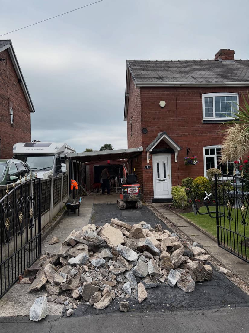 Block paving driveways before 1
