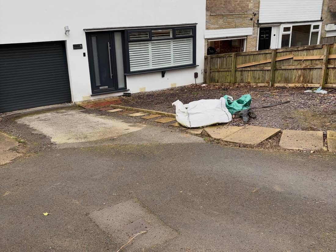 Block paving driveways before 4