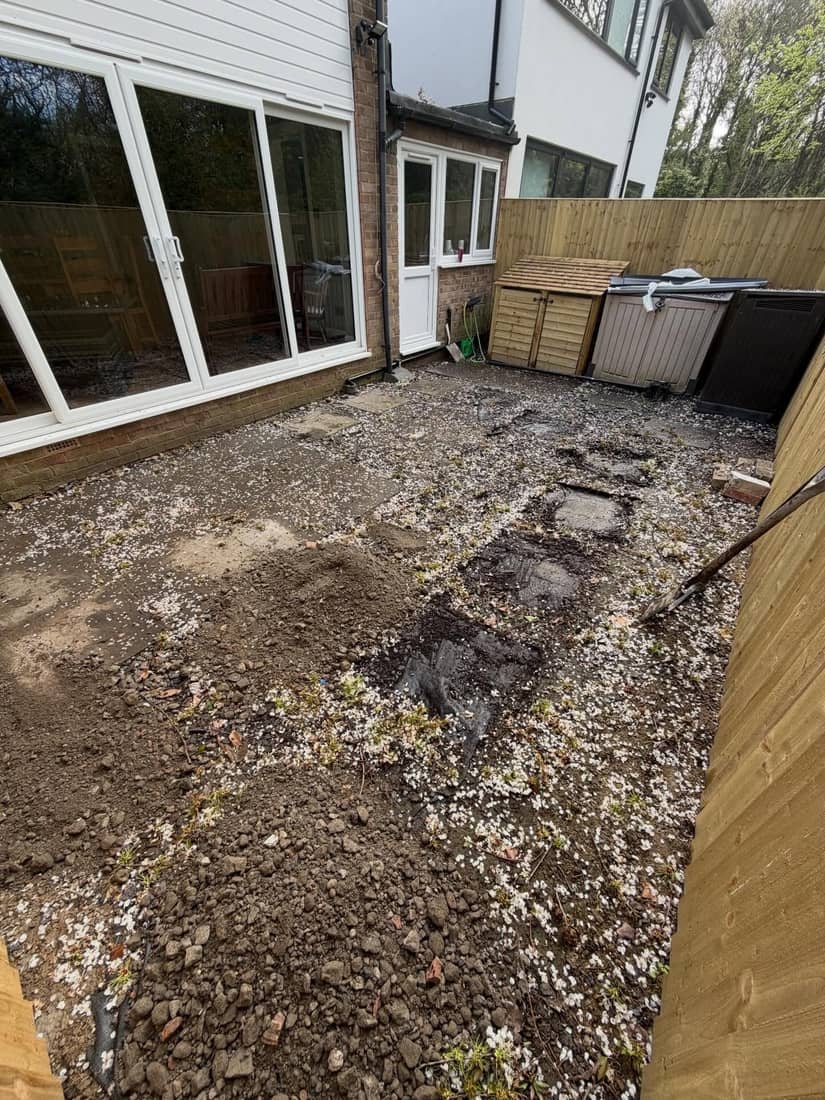 Indian stone installation before 1