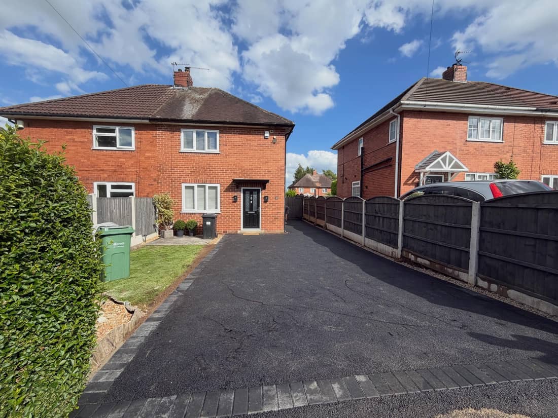 Tarmac driveway after 3