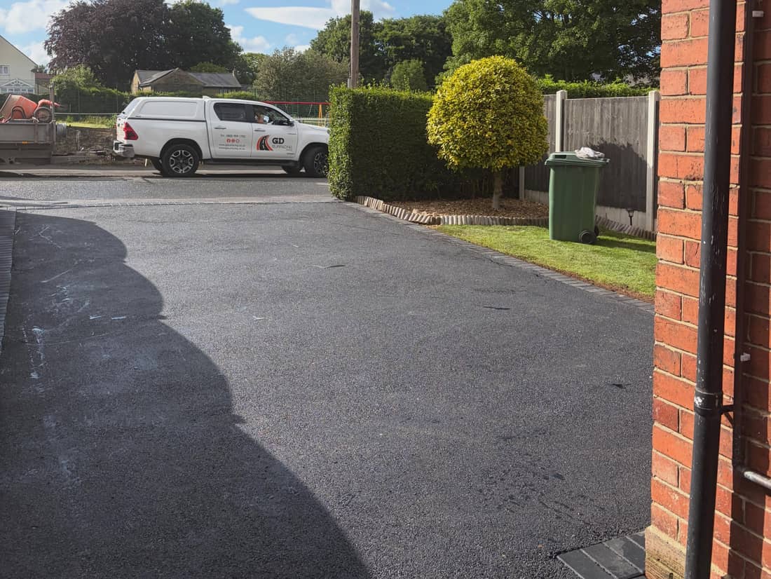 Tarmac driveway after 4