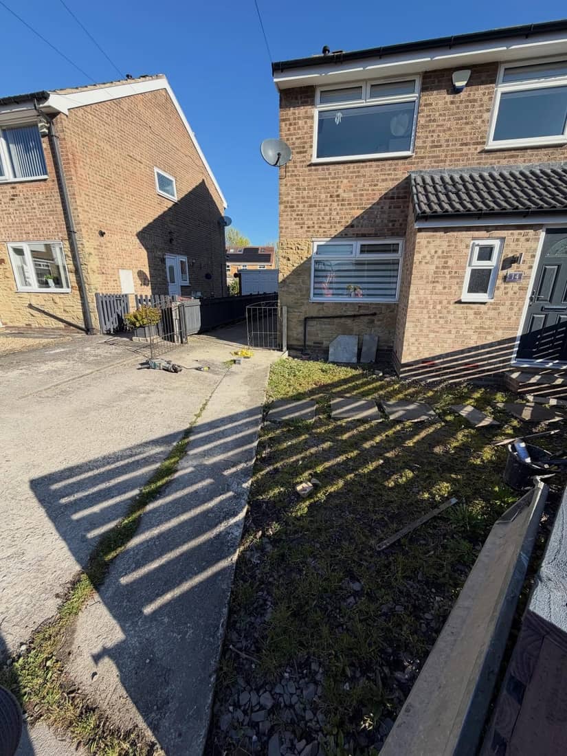 Tarmac driveway before 5